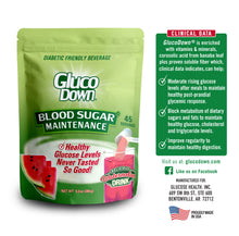 Load image into Gallery viewer, GLUCODOWN® Diabetic Friendly Beverage, Maintain Healthy Blood Sugar, Delicious Watermelon (45-Servings)